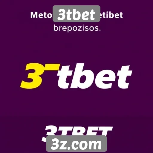 Métodos de pagamento aceitos no 3tbet