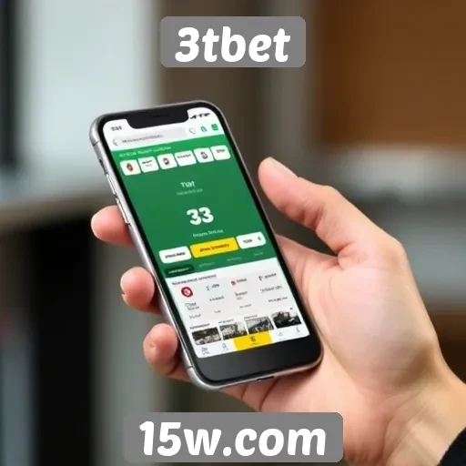 Funcionalidades do aplicativo mobile do 3tbet